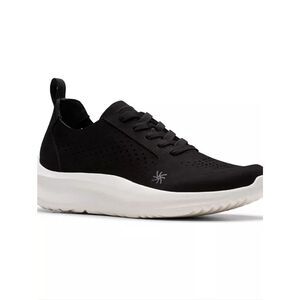(S-4797) Clarks Women's Cloud Steppers Solevana Style LaceUp Sneakers Sz 7.5